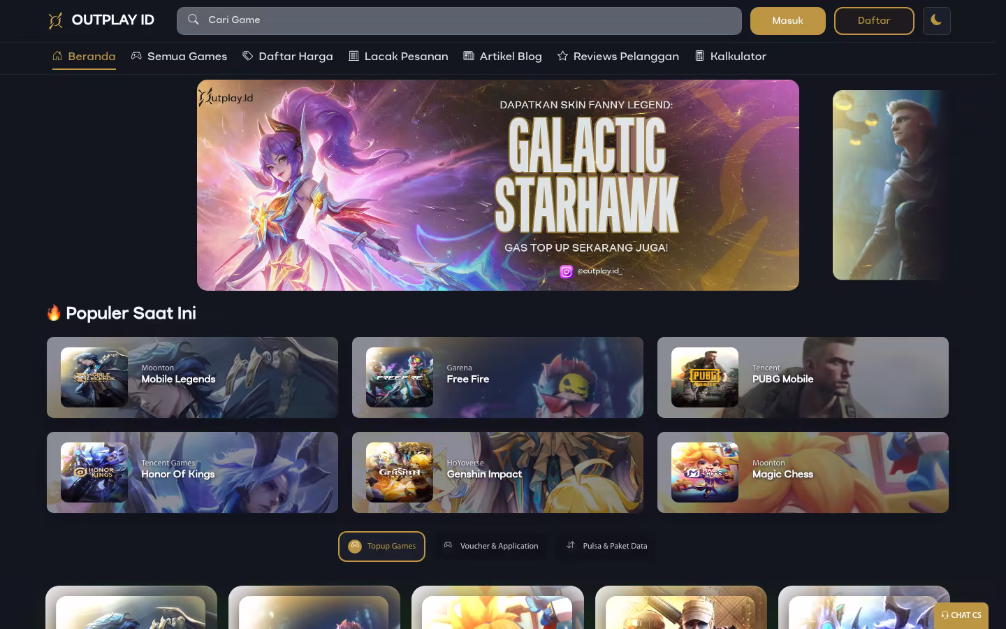 Outplay — Front-End Refinement Gallery Image 1