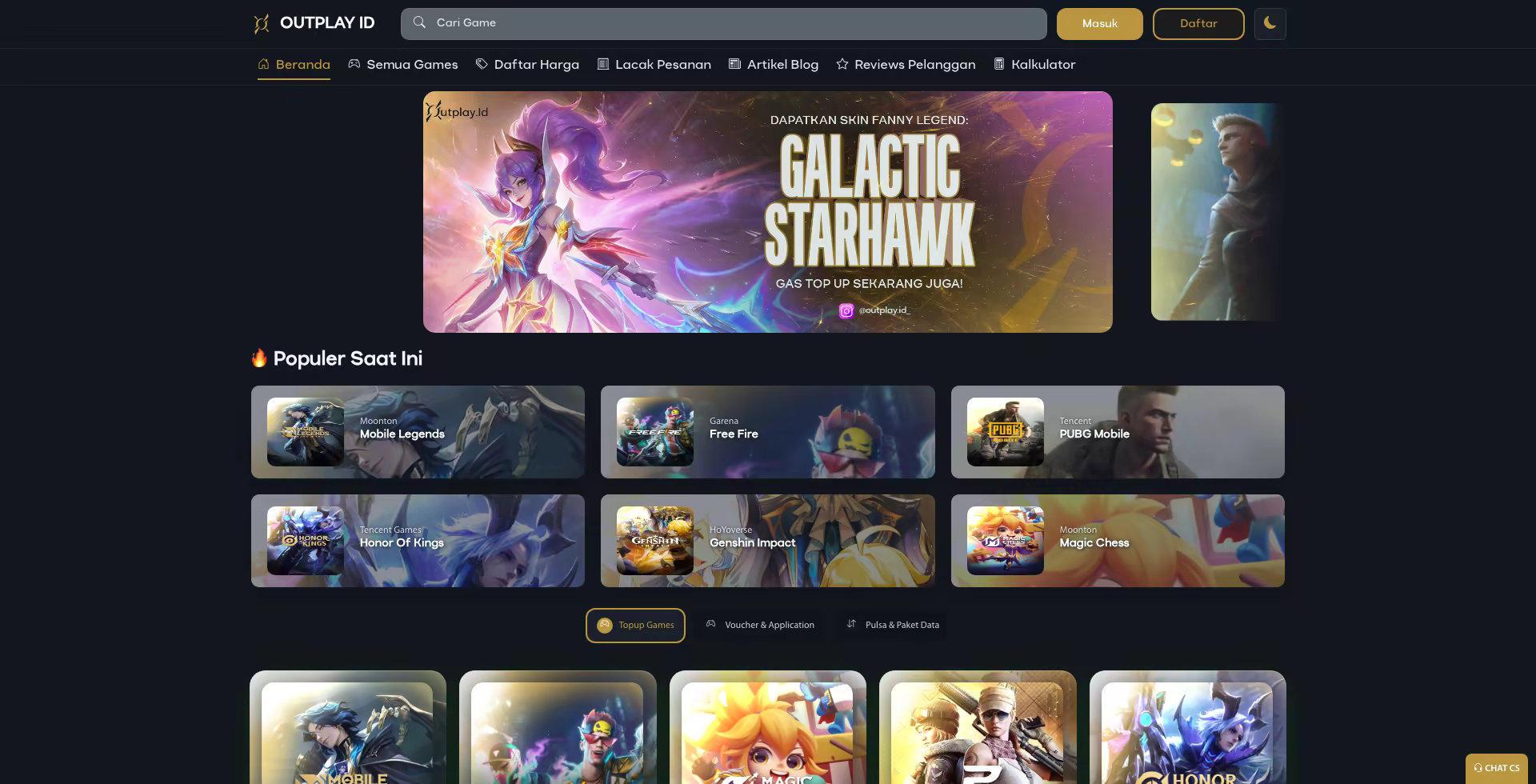 Outplay — Front-End Refinement