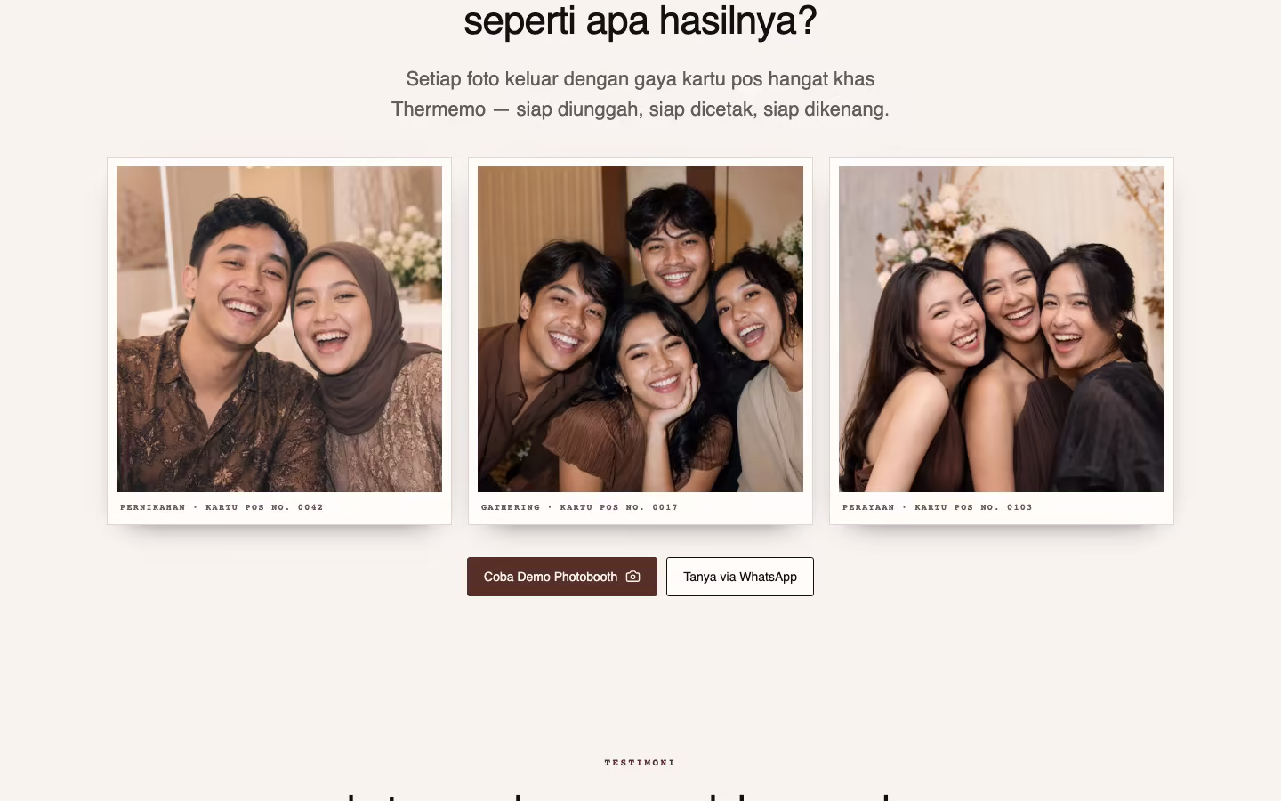 TherMemo — Photobooth & Keepsakes Gallery Image 2